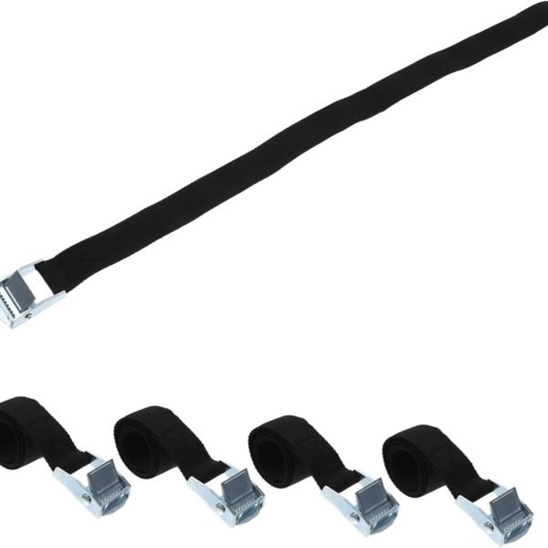 5 Pcs Adjustable Retractable Ratchet Tie Down Straps with Buckle Heavy Duty Small Straps for Securing Cargo Luggage and Equipment Versatile and Ratchet Straps