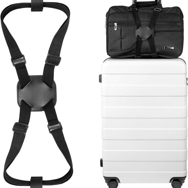 Add A Bag Luggage Straps, Suitcase Belt Travel Accessories (Bungee Strap)
