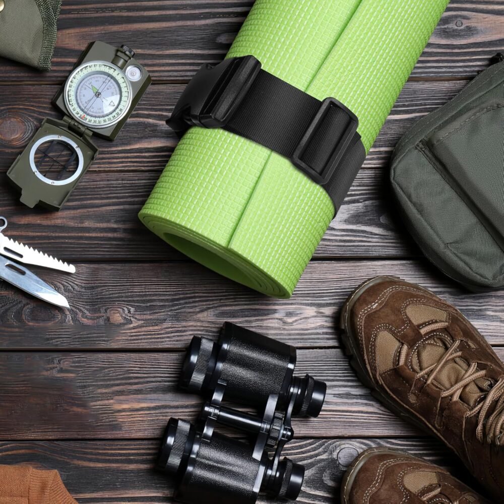 1Pcs Luggage Straps Adjustable Suitcase Packing Strap with Buckle for Travel Hiking Travel Outdoor Sports 50 x 5CM - Image 2